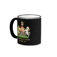 Boda real taza