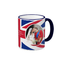 Boda real taza de café