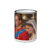 Boda real tazas de café