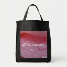 Boda rosado tropical bolsas de mano