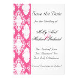 boda, savethedate, negro, blanco, con clase rosado comunicado