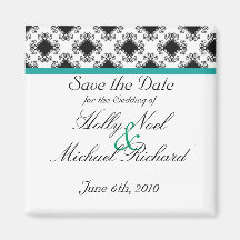 boda, savethedate, trullo, negro, suposición, con  imanes para frigoríficos