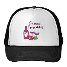 Bodas de Toscana, novio Gorras