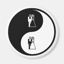 Bodas de Yin Yang Imán