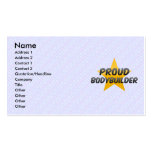 Bodybuilder orgulloso plantillas de tarjetas personales