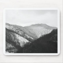 Boga - paisaje rumano del invierno alfombrilla de ratón