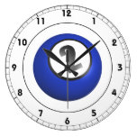 Bola 2 reloj de pared