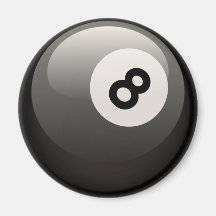 BOLA 8 IMAN DE FRIGORÍFICO