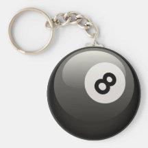 BOLA 8 LLAVERO PERSONALIZADO