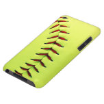 Bola amarilla del softball iPod touch cobertura