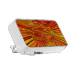 Bola ardiente de la piel laptop altavoz