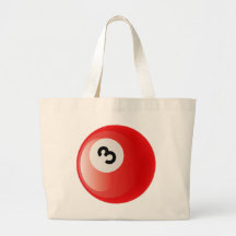 BOLA DE BILLAR DEL NÚMERO 3 BOLSAS LIENZO