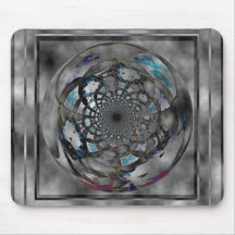 Bola de cristal de Mousepad en vidrio