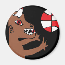 BOLA DE DINO IMAN