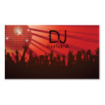 Bola de discoteca - tarjeta de visita de DJ