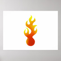 Bola de fuego poster