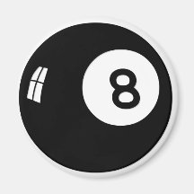 Bola de la magia 8 iman de frigorífico
