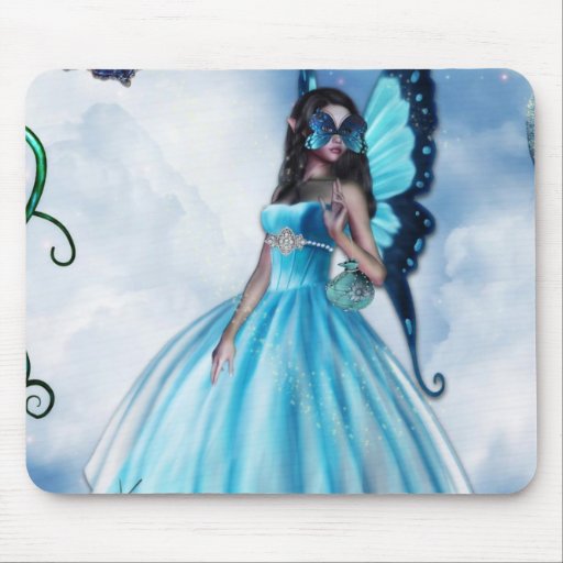Bola de mascarada de hadas Mousepad Tapete De Ratón