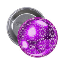 Bola de metal violeta pins