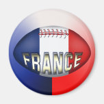 Bola de rugbi de Francia Imanes Para Frigoríficos