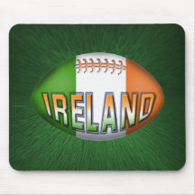 Bola de rugbi de Irlanda Alfombrilla De Raton
