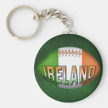 Bola de rugbi de Irlanda Llaveros