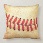 Bola del béisbol del vintage almohadas