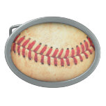 Bola del béisbol del vintage hebillas de cinturón