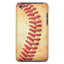 Bola del béisbol del vintage iPod touch protector