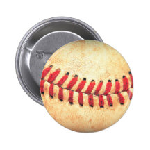 Bola del béisbol del vintage pin