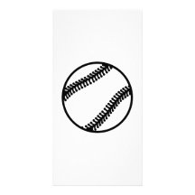 Bola del béisbol tarjetas personales