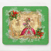 Bola del navidad de Marie Antonieta alfombrillas de raton 