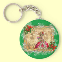 Bola del navidad de Marie Antonieta llaveros