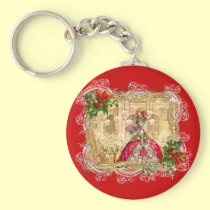 Bola del navidad de Marie Antonieta llaveros