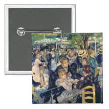 Bola en el Moulin de la Galette, 1876 Pins