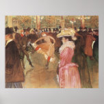 Bola en el Moulin Rouge por Toulouse Lautrec Impresiones
