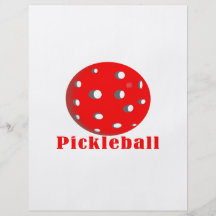 bola red.png del texto n del pickleball tarjetas informativas
