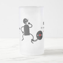 Bola y taza helada cadena para que novio sea