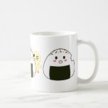 Bolas de arroz de Kawaii "Onigiri" Taza