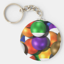 bolas de piscina llaveros personalizados