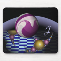 Bolas mágicas, mousepad abstracto tridimensional f alfombrillas de raton 