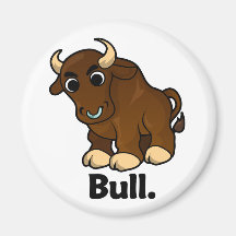 Boletín de Bull Imán De Nevera