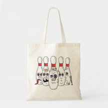 Bolos divertidos bolsas de mano