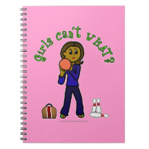 Bolos oscuros del chica cuaderno