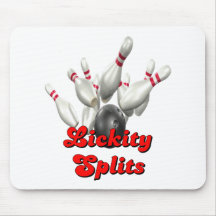 Bolos partidos de Lickity Alfombrillas De Raton
