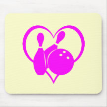 Bolos rosados del corazón tapetes de ratones