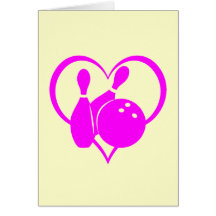 Bolos rosados del corazón tarjeta