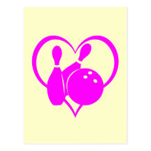 Bolos rosados del corazón tarjetas postales