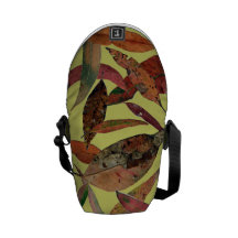 Bolsa de mensajero del relevo de la hoja de la gom bolsa de mensajeria 
