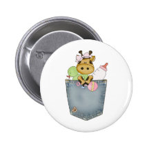 Bolsillo PAL de la jirafa Pins